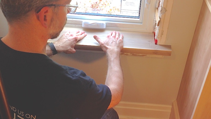 How to Build a Window Sill