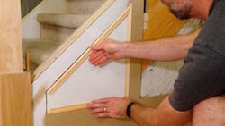 How to Install Wainscoting on Angles